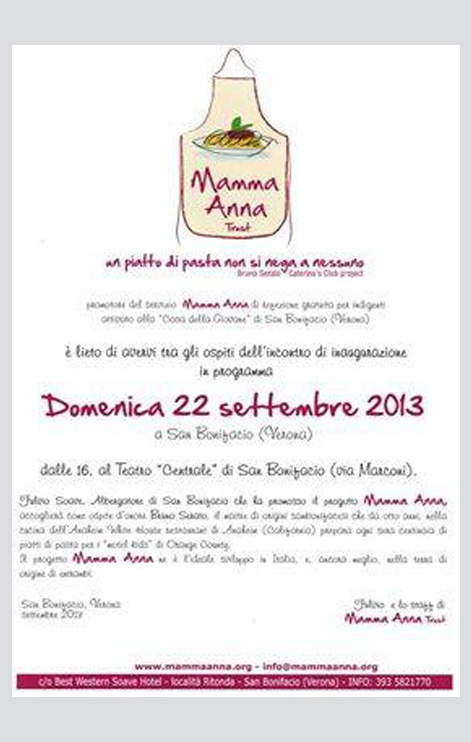 evento a teatro mamma anna trust